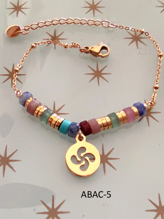 bijou basque -bracelet lauburu - creation bijoux basques