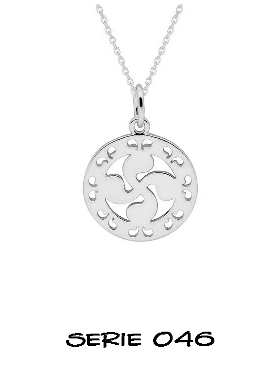  bijoux basques  argent massif  