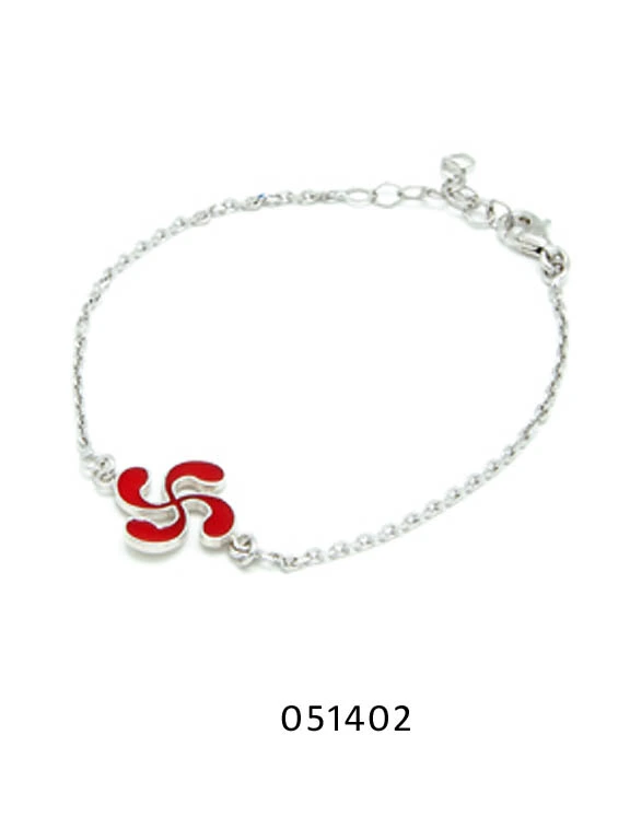 bijou basque - croix basque -  Argent