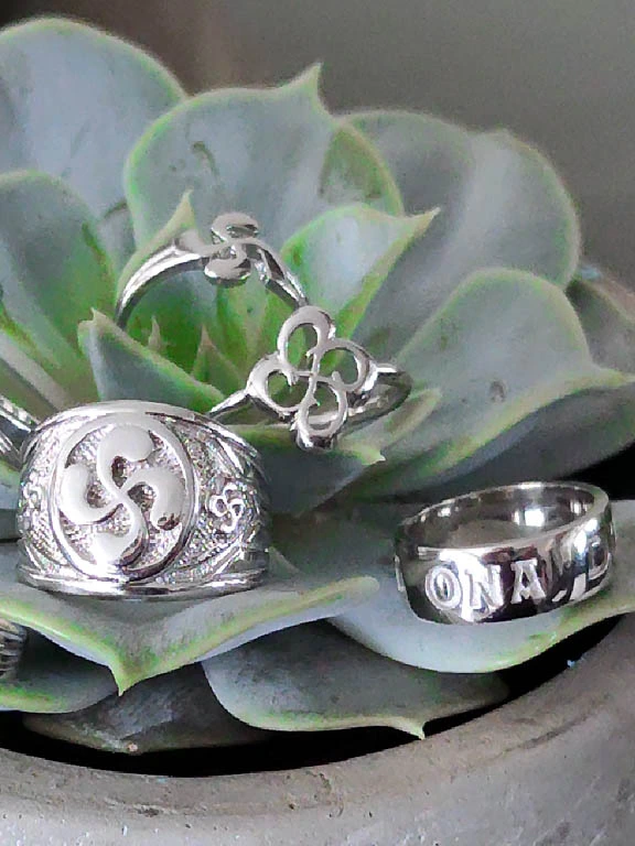 bijou basque - bague -  Argent