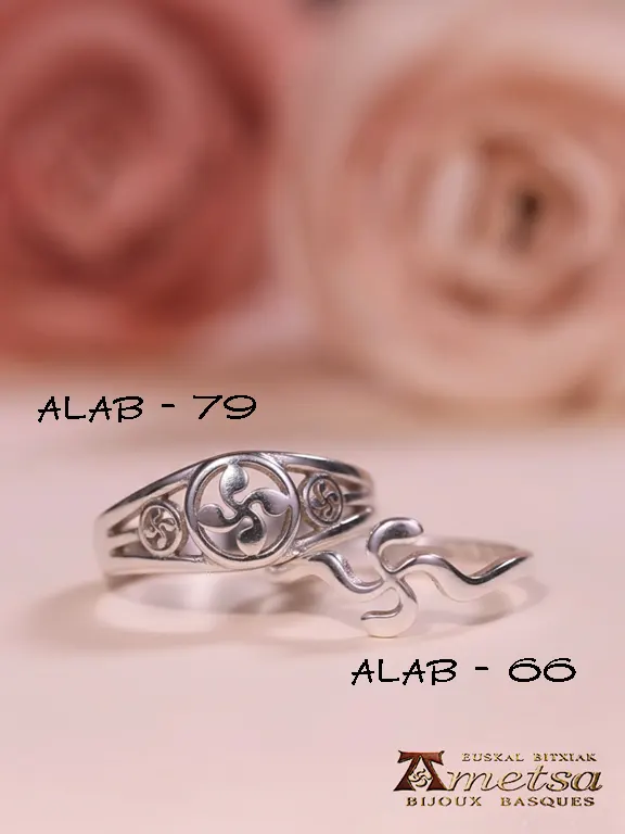 bijou basque - bague -  Argent
