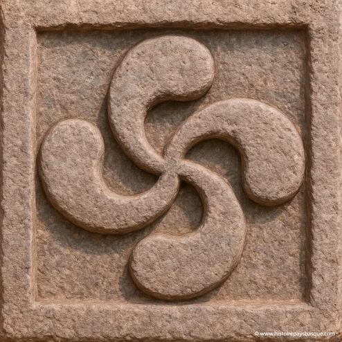 Lauburu sculpté 