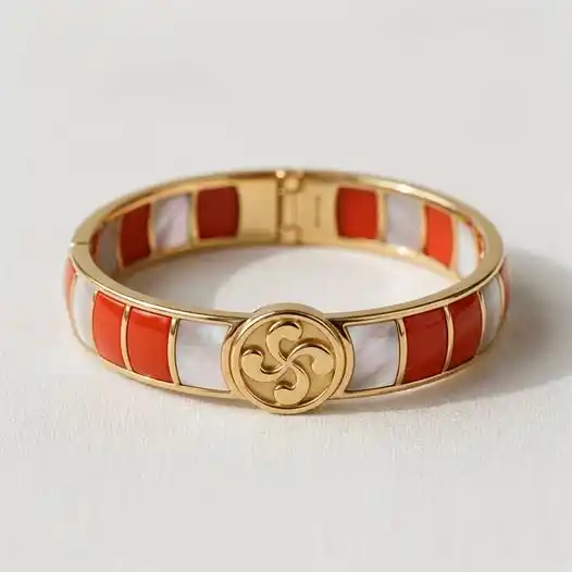 Coffret AMETSA et collier lauburu en or